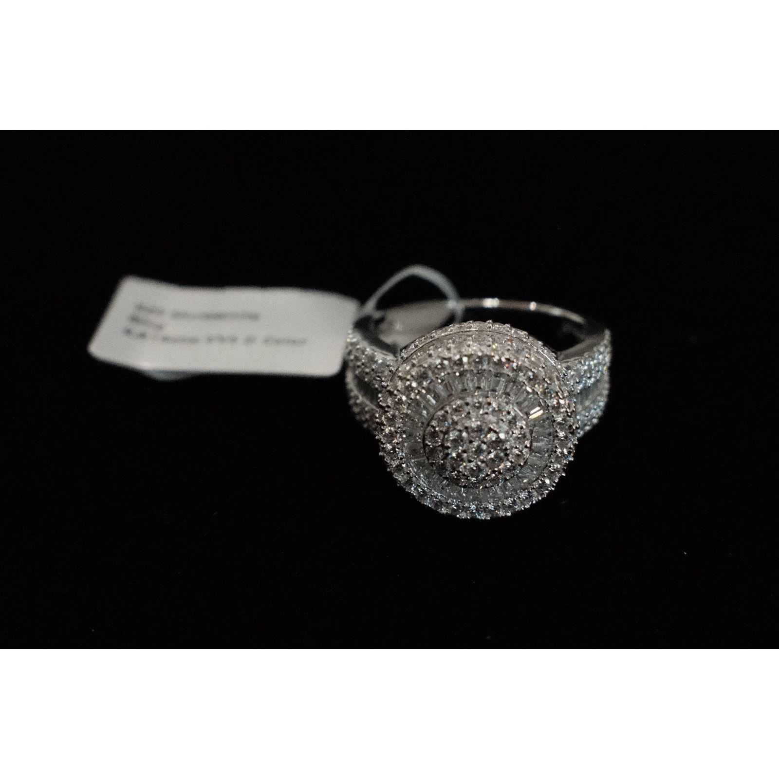 Moissanite Iced Ring 925 Sterling Silver Passes Tester Real Iced Hip Hop Ring